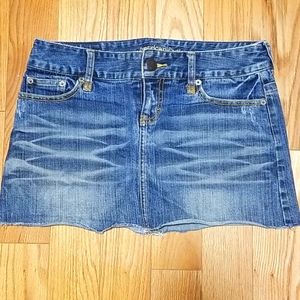 American eagle denim skirt